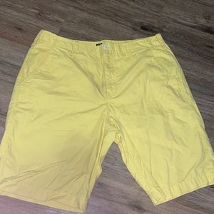 Yellow shorts